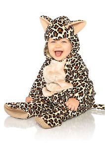 Baby Infant Soft Leopard Hood Halloween Costume Kids Leopard Anne Geddes Outfit