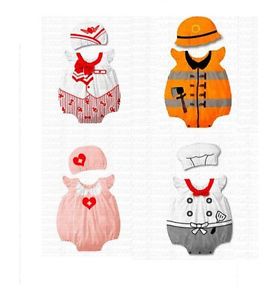 Baby Toddler Boy Girl Staff Character Fancy Dress Costume 4 Party Birthday Set