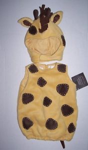 Pottery Barn Kids Giraffe Costume 6 12 MO 6 9 12 Pbk Halloween Dress Up Baby