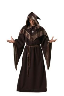 Mystic Sorcerer Elite Collection Adult Mens Costume Scary Halloween Black Party