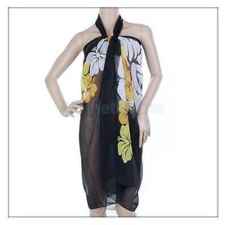 Fashion Sexy Chiffon Beach Scarf Wrap Cover Up Pareo Sarong Dress