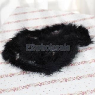 10x 6 Feet Length Marabou Feather Boa for Wedding Party Costume Ball Decor Black