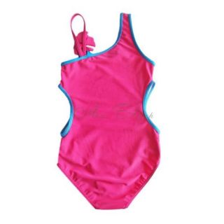 Girls Princess Barbie Mermaid Swimsuit Swimwear Swim Costume Bathing Suit Sz 2 8