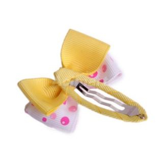 Cute Baby Toddler Girls Bowknot Party Hair Bows Flowers w Snap Clips Photos