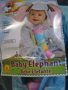 Noah's Ark Infant Baby Elephant Halloween Costume Theater Play 6 12 Month