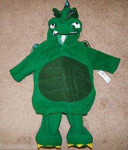 0 6M Oldnavy Baby Boy Halloween Costume Green Monster Dragon New 0 3 6 Month