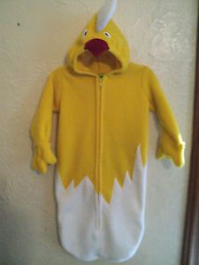 Baby Boy or Girl Size 3 6 Months Old Navy Chick Chicken Halloween Costume