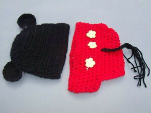 5 Crochet Knitted Baby Boy Hat Girl Diaper Photo Prop Costume Kid Girl Boy Hats