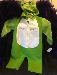 Halloween Baby Costume Kiss Me Frog Prince