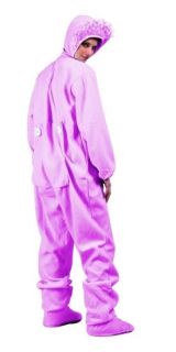 Big Giant Baby Jammies Costumes Blue Pink Adult Baby Costume Pajamas Jumpsuit