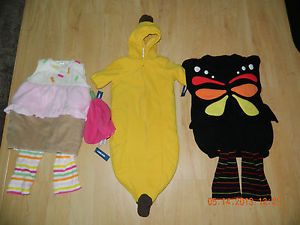 New Old Navy Cupcake Butterfly Infant Baby Toddler Girl's Halloween Costumes