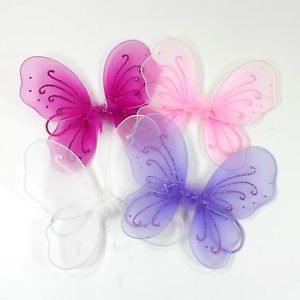 New Baby Butterfly Wings Infant Baby Girls Childrens Costume Dress Up Fairy