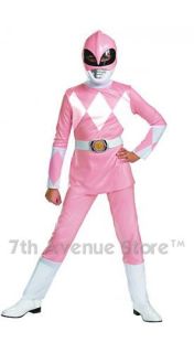 Pink Power Ranger Child Costume Kid Children Halloween