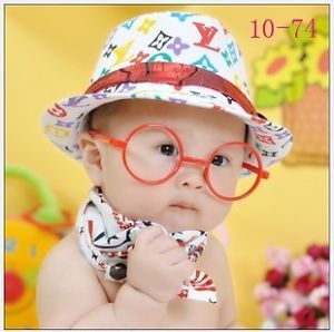 Baby Kids Children Plastic Eyeglasses Frame Party Costume Photography Prop