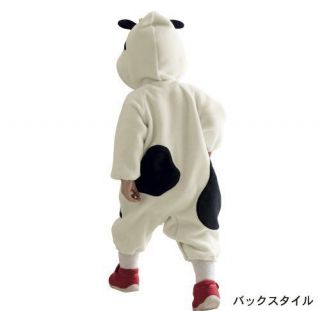 Baby Halloween Christmas Party One Piece Romper Costume Outfit Hat Milk Cow