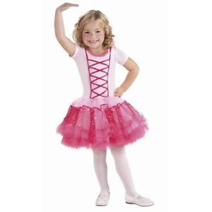Ballerina Princess Toddler Halloween Costume Size 2 4 Dress with Tutu