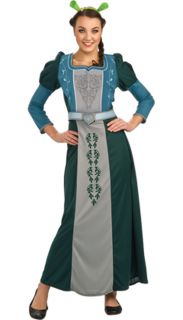 Disney Shrek Princess Fiona Forever After Deluxe Adult Womens Costume Ogre Party