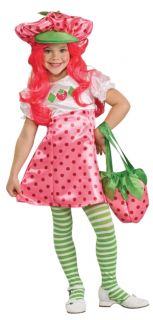 Strawberry Shortcake Girls Costume Halloween 3T 4T SM