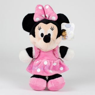 Disney Minnie Mouse Plush Doll 13" Small Pink Baby Infant Stuffed Toy Licensed