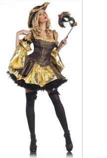 Hot Sexy Black Antoinette Adult Halloween Costume 1190