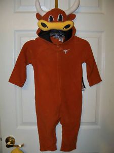 Texas Longhorns Bevo Outfit Costume Boys Girls Toddler Baby Size 18 Months