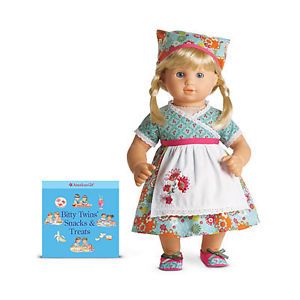 New American Girl Bitty Baby Twins Kitchen Baking Outfit Clothes Set Apron Cook
