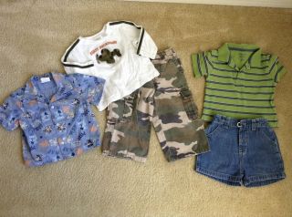 Lot of Boys Baby Infant 18 MO Clothes Shorts Shirts Pants Different Brands