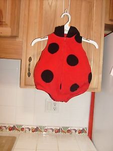 Carter's Baby Girls Lady Bug Costume Size 3 6 Mos