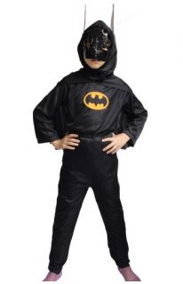Baby Boy Batman Costume Outfit Halloween Dress Up 2 8Y