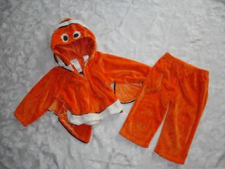 So Cute Boys Girls Disney Finding Nemo Halloween Costume Sz 18 Months