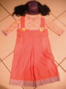 Big Comfy Couch Loonette Costume 4 6 Halloween Girls Fancy Dress Up