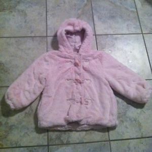 Baby Girl Rothchild Pink Warm Winter Coat Size 4T