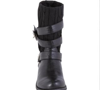 New Fall Winter Womens Fashion Ankle Boots 7 Medium Jo Jo Black $34 99