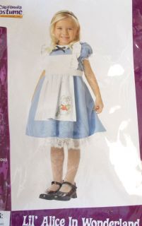 Lil' Alice in Wonderland Toddler Costume 3 4T NIP