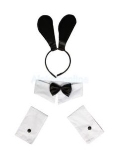Sexy Halloween Costume Cosplay Lingerie Props Rabbit Girl Fancy Dress Set 03905