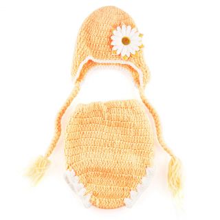 Bunny Hat Handmade Crochet Photo Baby Infant Outfit Newborn 9M Costume