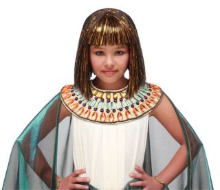 Egyptian Princess Wig for Kids Halloween Costume