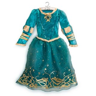 New  Brave Merida Formal Dress Gown Costume Fall 2013 Gift