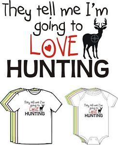 Baby Will Love Hunting Cute Funny Baby Clothes Boy Girl