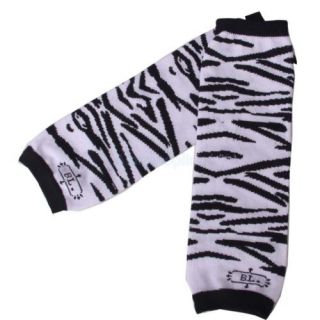 Kids Toddlers Zebra Stripes Leggings Leg Warmers Socks for Age 0 6Y White Black