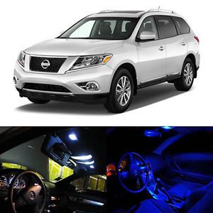 4 Light LED Full Interior Lights Package Deal for 2013 and Up Nissan Pathfinder