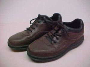 Mens Boys Shoes Rockport Brown "Prowalker" Casual 7 0M