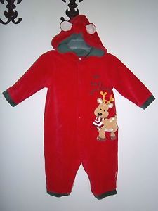 Little Me Baby Boys Girls First Christmas Outfit Size 12 Months Clothes