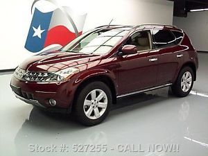 2007 Nissan Murano SL Heated Leather Sunroof Only 67K Texas Direct Auto