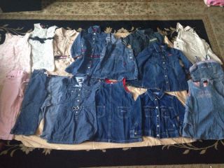 17 Used Baby Girl 3T Tommy Guess Calvin Klein Clothes Lot Outfit Dress