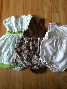 Lot of Baby Girl Summer Clothing Size 9 Months