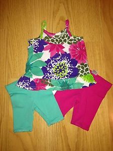 Baby Girl Spring Summer Clothes Lot of 3 Items Size 3 Months EUC