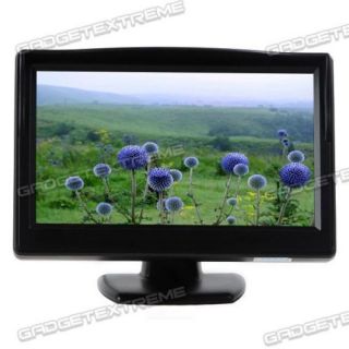 5 inch Security LCD Car Rear View Mirror Monitor Headrest TFT Monitor