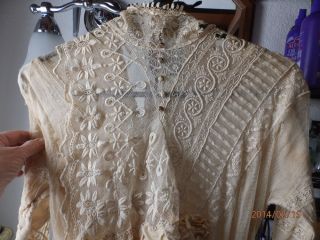 Victorian Wedding Dress Distressed Selling for Lace Pattern Baby Doll Clothes
