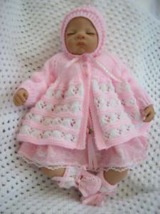 20 22" Reborn Dolls Baby Clothes Knitting Pattern 27